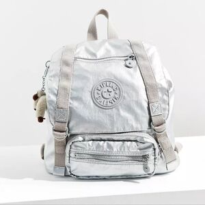 Kipling Joetsu Gold color medium size bag Backpack in great used condition!